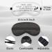 Kdqua Funny "Don't Give Up On Your Dreams" Eye Mask - Inspirational Silk Blackout Sleep Mask for Women Men & Kids - Adjustable Lightweight Sleep Mask for Better Sleep - Buy Online on GoSupps.com