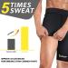 Men's Neoprene Workout Sauna Shorts | Hot Sweat Thermo Body Shaper for Gym | XX-Large Black - Buy Online on GoSupps.com