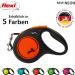 Buy Flexi New NEON Neon-Orange Belt 5m - Black/Neon Orange (1 Pack) for International Shipping | Durable Stylish Pet Leash - Buy Online on GoSupps.com