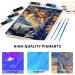 Aen Art Acrylic Paint Set - 16 Colors for Canvas, Wood, Fabric & Ceramic Crafts - Non-Toxic & Rich Pigments - Ideal for Beginners - Buy Online on GoSupps.com