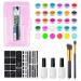 UIIOPJIOM 30 Colors Glitter Tattoos Kit Temporary Body Glitter Face Paint with 118 Sheets Stencils 3 Glue 2 Brushes  Halloween/Christmas/Birthday Gifts for Girls Age 4 5 6 7 8 9 Year Old
