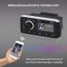 Marine Radio Digital Media Receiver - 3 Display, AM/FM, Audio/Photo/Video Playback - Ideal for Yachting, Boats, Campers, Motorcycles, UTVs, ATVs, Golf Carts - Buy Online on GoSupps.com