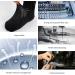 +MD Men's 6-Pack Non-Binding Bamboo Diabetic Crew Socks 13-15 - Moisture Wicking & Cushioned - 3 Black & 3 White - Buy Online on GoSupps.com