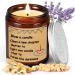 Scented Candles Gifts for Women - 200g Handmade Soy Wax - 50 Hours Long Lasting Aromatherapy Lavender Candles - Candles Gift for Friend Women (Birthday)