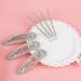 Shop Aster 16-Piece Rhinestone Hair Clips for Women | Glossy Metal Snap Hairpins & Water Drop Design | Stylish Silver Hair Accessories - Buy Online on GoSupps.com