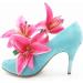 Moonflower High Heel Protectors - Transparent 6 cm (Pack of 2) | Premium Durable Footwear Accessories for Women - International Shipping Available - Buy Online on GoSupps.com