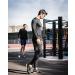 CANGHPGIN Men's Compression Pants 2 Pack - Red&Yellow Stripe - Small | Gym Running Baselayer Athletic Leggings - Buy Online on GoSupps.com