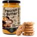 Nature's Finest 100% Organic Cookie Peanut Butter 350g | All Natural EU Origin | No Added Sugar No Palm Oil | Original Roast Crunchy | Easy to Digest | Enriched with Vegan Proteins | Paleo Keto - Buy Online on GoSupps.com
