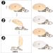 15 Piece Wooden Baby Pacifier Clips for Clothes and Suspender Soothers - Buy Online on GoSupps.com