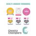 Cheeky Chompers Musselin Baby Libben with Bite Ring | Super Soft & Absorbent 2 Months+ | Award-Winning Neckerchew Bibs for Toddlers | Bertie der L we Lion Design - Buy Online on GoSupps.com