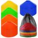 Jyongmer 30 Pcs Disc Cones Training Cones Agility Soccer Cones with Carry Bag for Training, Football, Basketball, Kids, Sports, Field Cone Markers and Other Sports and Games (Thickened Version 22g)