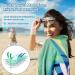 SUNBKIM Microfiber Beach Towel 63x31.5 - Super Absorbent & Fast Drying Travel Towel for Camping, Hiking, Yoga - Ultra-Compact (Green) - Buy Online on GoSupps.com