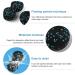 Xzeemo Fascia Ball Set - Single & Double Massage Balls for Trigger Point Release | Relieve Pain & Enhance Fascia Training - Light Blue - Buy Online on GoSupps.com