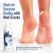 FOOTLOGIX Cracked Heel Formula White 4.23 oz - Best Treatment for Smooth Heels - Buy Online on GoSupps.com