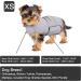 YUKOOL Anxiety Coat for Dogs - Lightweight Calming Jacket Vest (XS Gray) | Reduce Anxiety & Stress - Buy Online on GoSupps.com