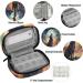 Moon Wolf Print Travel Pill Organizer Bag - Portable 7 Day Pill Case with Zipper for Daily Travel | International Shipping Available - Buy Online on GoSupps.com