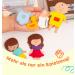 Jolly Designs Mini Quiet Book - Montessori Experience Toy for Toddlers | 6-Page Fabric Activity Book for Motor Skill Development (18+ Months) - Buy Online on GoSupps.com