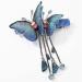 amangul Beautiful Blue for Butterfly Spring Clip Hairpin Hair Clips Hair Barrette onytail Hair Clip for Friend Birthday - Buy Online on GoSupps.com