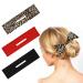 Mabor 3Pcs Bun Hair Maker French Deft Bun Hair Twister Hair Donut Heatless Lazy Hair Curler Hair Twist Bun Maker Flexible Reusable Hair Styling Accessories for Women Girls