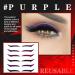 18 Pairs Reusable Eyeliner & Eyeshadow Fashion Stickers - Shiny Colors for Women's Instant Dress Up - Buy Online on GoSupps.com