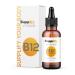 Supplify Vitamin B12 Drops (50ml) - 500 g Highly Dosed - 2 Active Forms - Alcohol Free & Vegan - Highly Bioavailable Lab Tested No