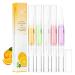LOPHE 5 Pcs Huile Cuticules Ongles Stylo Stylos Huile pour Cuticules Nail Nutrition Oil Soin Des Ongles Polissoir a Ongle de Traitement pour R parer les Fissures et l'huile de Cuticule S che 5pcs