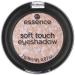 Essence Soft Touch Eyeshadow eyeshadow No. 07 Bubbly Champagne Nude immediate result long -lasting with vitamins color -intensive vegan nanoparticles free (2G)