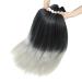 Xusuperb Lang Pre-Stretched Ombre Silver Gray Braiding Hair - 30 Inch Knotless Yaki Extensions (6 Packs) - Soft Black Gray Art Hair (T1b/Gray) - Buy Online on GoSupps.com