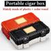 Cigar Boxs Humidors Ique Humidors Ceinterior Cigar Case Sophisticated Cigar Box Plastic Cigar Humidor Sealed Cigar Humidor Box/Red/2Pcs Red 3Pcs - Buy Online on GoSupps.com