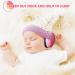 TOODOO Baby Ear Protection Headphones - Adjustable Infant Noise Reduction Earmuffs for Toddler Kids - Pink - Buy Online on GoSupps.com