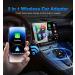 2024 Style Wireless Carplay/Android Auto Adapter | OEM Wired Conversion | USB A/C Compatible | Plug & Play Setup - Buy Online on GoSupps.com