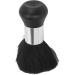 Hair Cutting Neck Dust Brush Black Hairdressing Powder Brush Ergonomic Face Neck Hair Dust Brush Salon Barber Tool for Home Salon - Buy Online on GoSupps.com