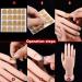 Flexible Practice Hand with 500 Acrylic False Nails - Manicure Training Tool - Buy Online on GoSupps.com