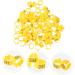 Toddmomy 200 Pcs Pigeon Anklet Chicken Drumsticks Where Items Opening Pigeon Ring Baby Cuff Chick Supplies 1.3X1.3CMx2pcs Yellowx2pcs - Buy Online on GoSupps.com
