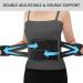 ABYON Lower Back Support Belt for Men and Women - Adjustable Waist Brace for Pain Relief, Herniated Disc, Sciatica, Scoliosis - L (43.3''-49.2'') Black - Buy Online on GoSupps.com