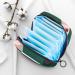 Buy Abstract Color Menstruation Pad Bag with Zipper | Women's Napkin & Tampon Collection Bag | Stylish & Functional for Girls - Buy Online on GoSupps.com