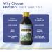 Hemani Black Seed Oil 125 ML - 4 FL OZ - First Cold Pressed - Alcohol Free - Solvent Free - Immunity Booster - Black Cumin Seed Oil from 100% Halal Genuine Nigella Sativa - Buy Online on GoSupps.com
