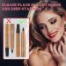 Eyebrow Pencil with 4 Fork Tip Long Lasting Waterproof Smudge-proof Natural Eyebrow for Women 3D Microblading Eyebrow Pencil (Light Brown + Dark Brown) - Buy Online on GoSupps.com
