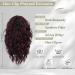 Buy BARSDAR Burgundy Hair Extensions | 30cm Curly Wavy Synthetic Hair Parts for Women - Multi-Layered Dark Burgundy Clip-In - Buy Online on GoSupps.com