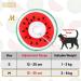 Crazy Bean Postoperative Protective Collar for Cats | Soft Adjustable & Comfortable Kitten Collar in Watermelon - Safe Recovery Solution - Buy Online on GoSupps.com