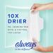 Always Pure Cotton With Flexfoam Pads For Women Size 1 Regular Absorbency With Wings 28 Count Size 1 28 Count - Buy Online on GoSupps.com