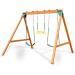 Swing-N-Slide PB 8360 Ranger Wooden Swing Set with Swings - Brown (Amazon Exclusive) - Buy Online on GoSupps.com