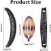 10 Pieces Banana Hair Clip Fishtail Hair Clip Pony Tail Hair Clips Women Banana Hair Clips for Thick Hair Fishtail Hair Clip for Thick Curly Hair Accessories Set for Women Girls 3 Styles - Buy Online on GoSupps.com