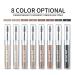 MAEPEOR Waterproof Eyebrow Gel - 8 Colors Full-Pigmented Long Lasting Liquid Brow Gel - 01 Warm Blonde - Buy Online on GoSupps.com