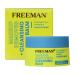 Freeman Restorative Makeup Remover + Cleansing Balm Moisturizing & Conditioning Coconut Oil & Vitamin E Lightweight Formula Gently Removes Makeup & Cleanses Skin 1.4 fl.oz. Jar 1 Count 1 Ounce (Pack of 1) Makeup Removing Balm