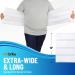 NYOrtho Bariatric Abdominal Binder - 12-Inch Wide Elastic Belly Wrap for Plus-Size Men and Women- Post-Surgery Stomach Compression Garment for Hernia, C-Section, Natural Birth, Abdominal Injuries- 4 Panel Design - 12 High - Buy Online on GoSupps.com