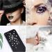 Buy 6 Sheets Self-Adhesive Face Gems - Rhinestones & Stickers for Makeup Halloween Party & Body Decor - Buy Online on GoSupps.com