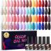 Nail Polish Gel 6Pcs/Set x8.5ml Soak Off Gel UV LED Semi Permanent Varnish for Nail Art 100Colors for Base Top Coat Gifts - (Color: STE3) - Buy Online on GoSupps.com