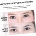 BELLIFFY 8pcs Imitation Eco Eyebrow Sticker False Eyebrows Hair-like Eyebrows Stickers Fake Transfer Stickers - Buy Online on GoSupps.com