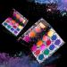 Vodisa Highly Pigmented Velvet Texture Eyeshadow Palette Matte and Shimmer Long Lasting Eye Shadow Palette Waterproof Blendable Eyeshadows Professional Beauty Eye Makeup Cosmetics Set (12 color) - Buy Online on GoSupps.com